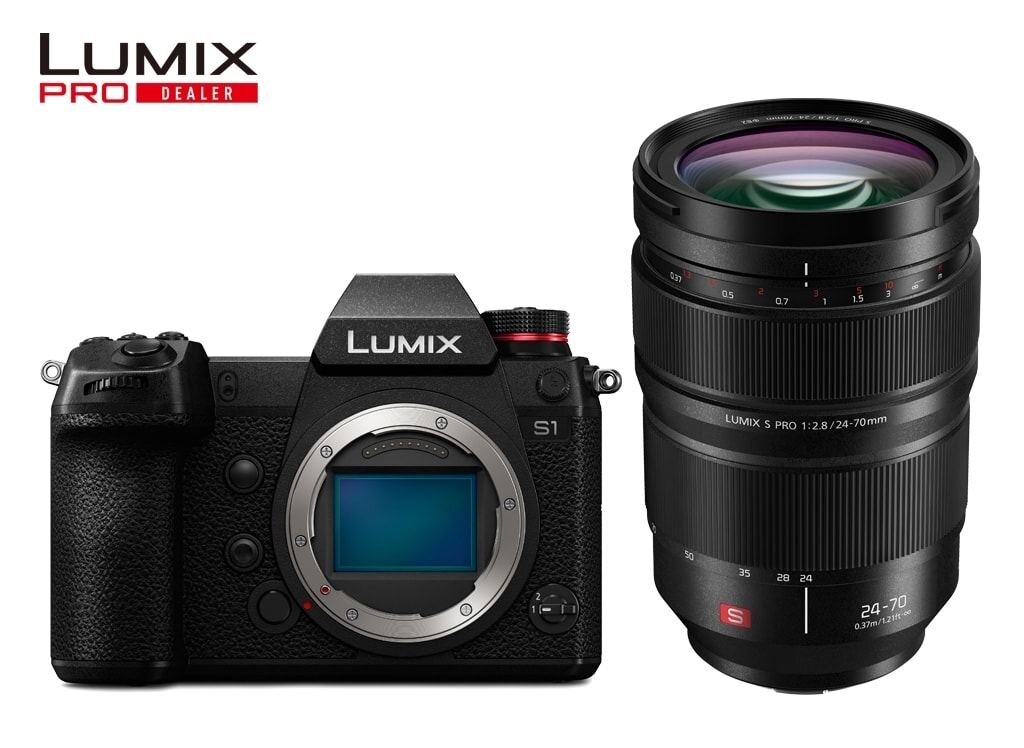 Panasonic LUMIX DC-S1 (DC-S1E-K) + LUMIX S PRO 24-70mm 1:2,8 (S-E2470E)