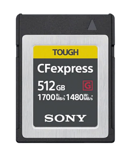 Sony CFexpress 512GB Typ B TOUGH R1700/W1480