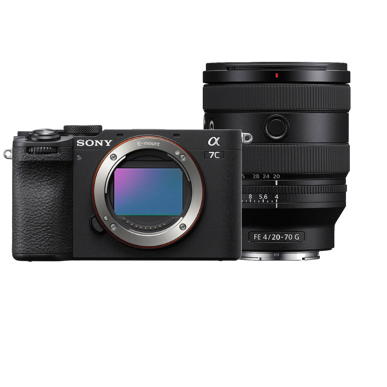 Sony Alpha 7C II (ILCE7CM2B) schwarz + SEL FE 20-70mm 1:4 G (SEL2070G)