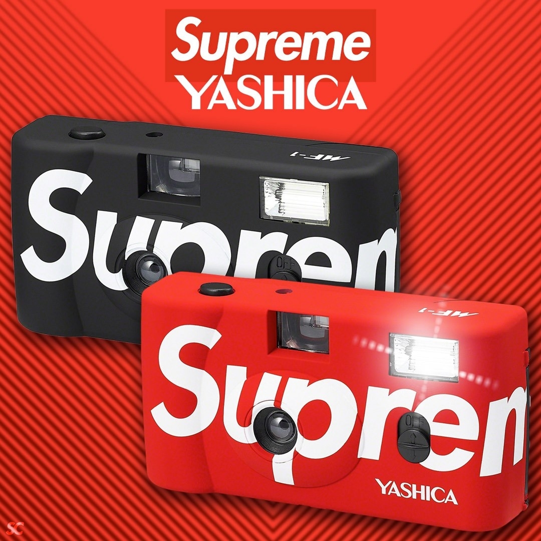Yashica MF-1 x Supreme schwarz