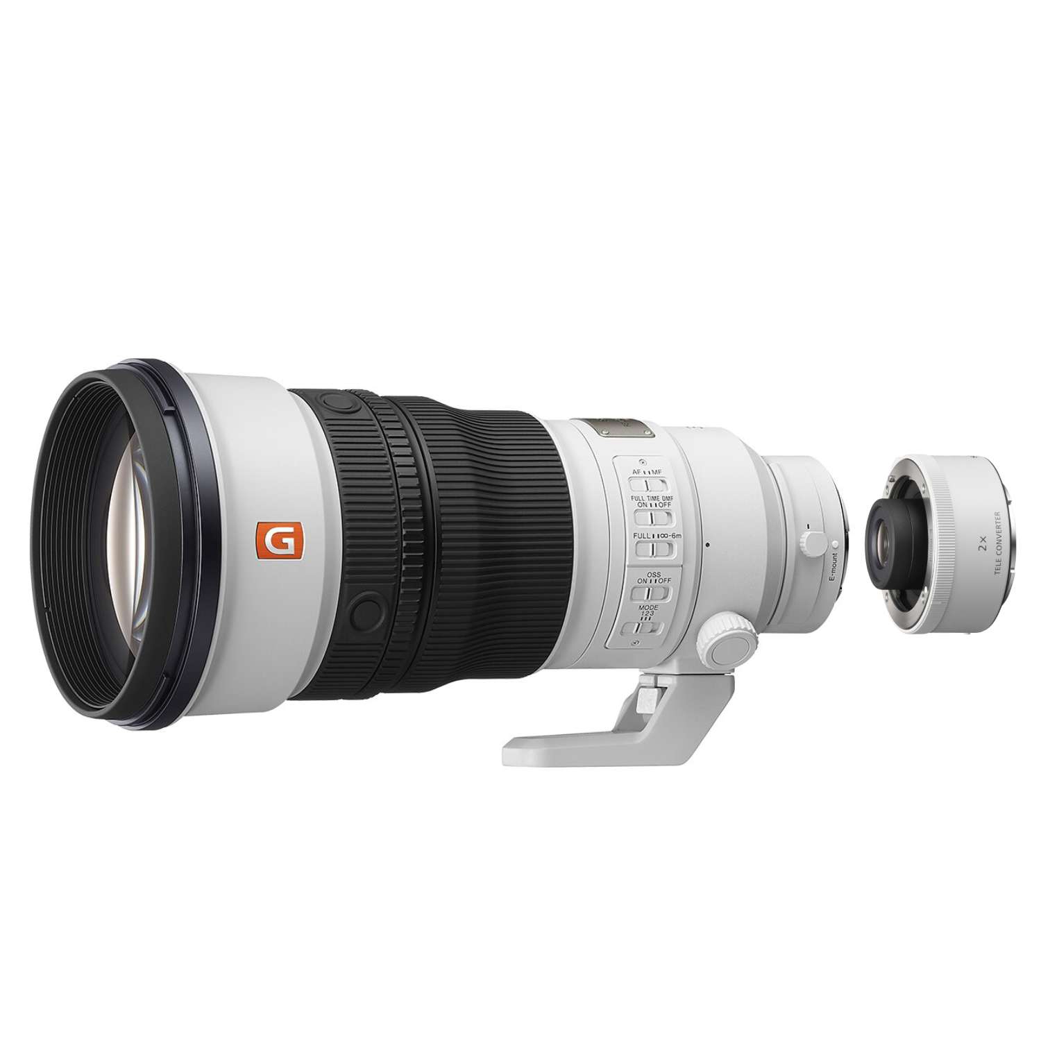 Sony SEL FE 300mm 1:2,8 GM OSS (SEL300F28GM) + Sony SEL 20 TC 2,0x Telekonverter