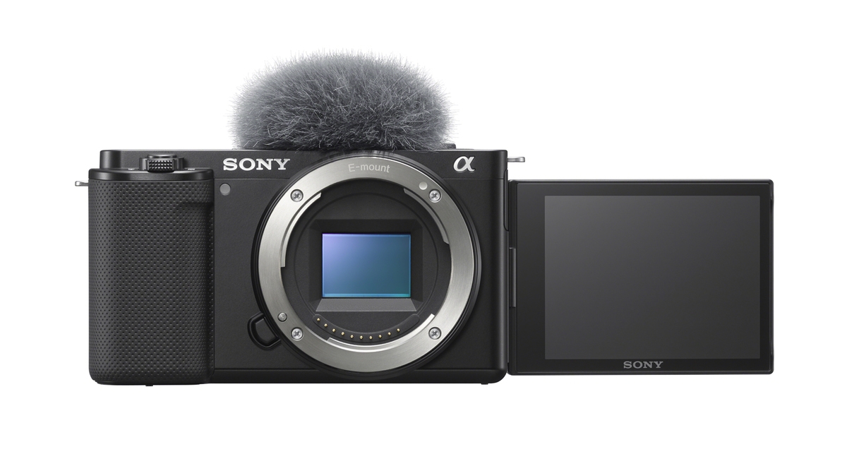 Sony Alpha ZV-E10 schwarz + Sony ECM-W3 kabelloses Mikrofonsystem