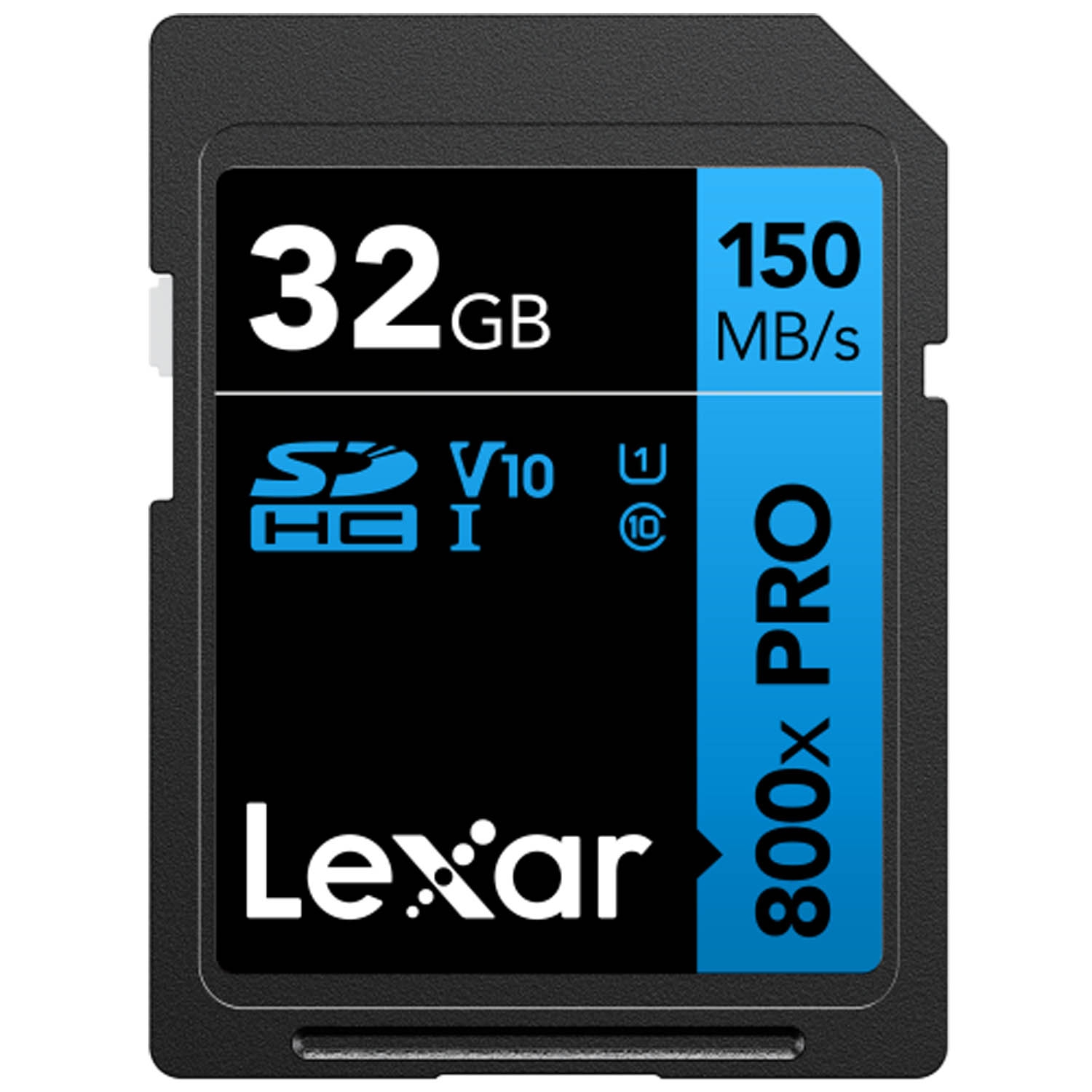 Lexar PRO Blue Series SDHC  32GB UHS-I 800x V10 - Read 150MB/s