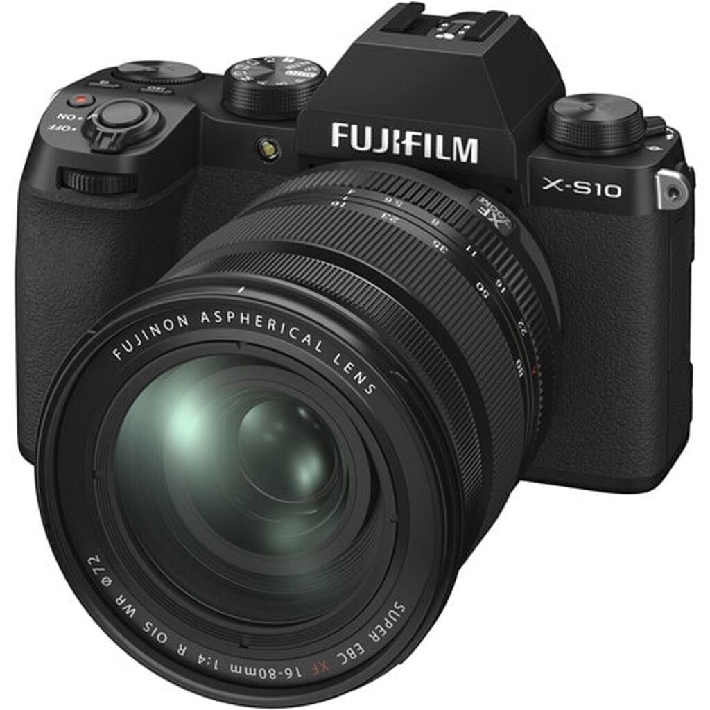 Fujifilm X-S10 inkl. XF 16-80mm 1:4 R OIS WR
