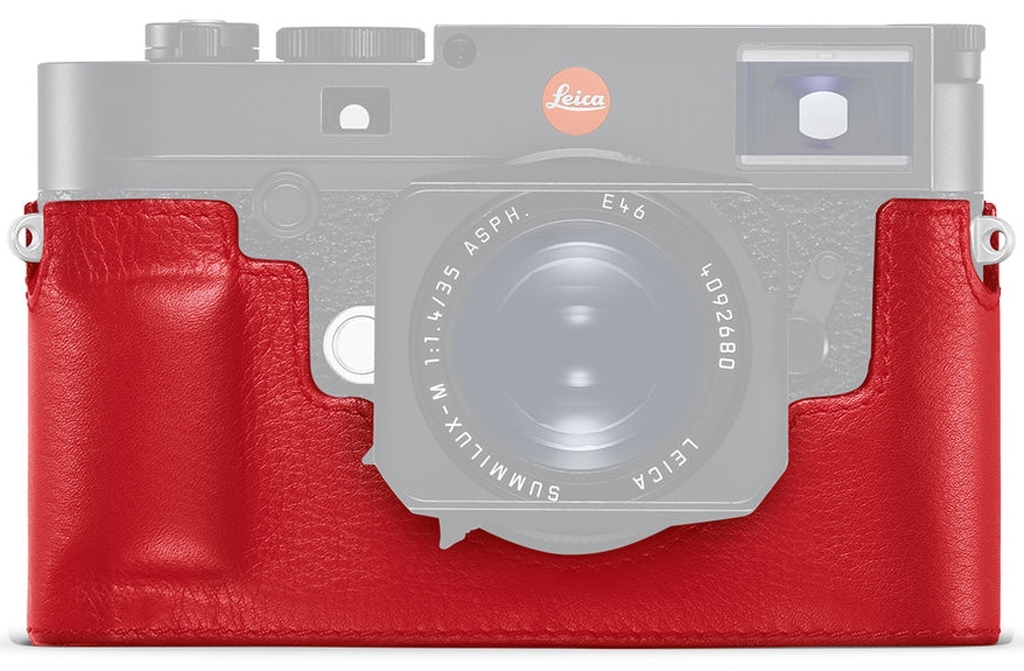 Leica Protektor M10 Leder rot