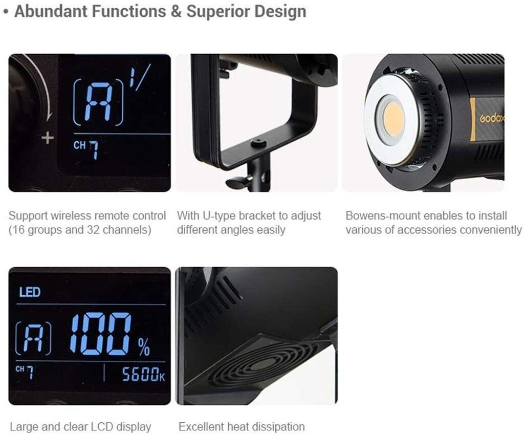 GODOX FV200 HSS LED-Leuchte