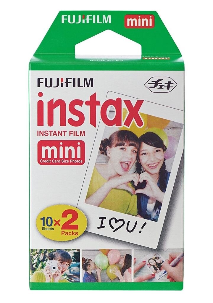 Fujifilm Instax Mini Sofortbildfilm Color Glossy für 20 Aufnahmen