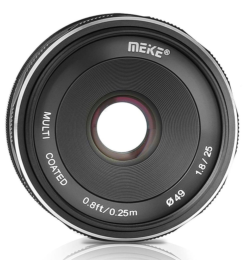 Meike 25mm 1:1,8 für Canon EFM