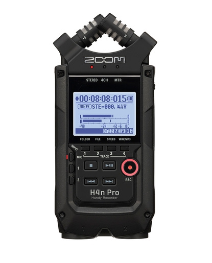 Zoom H4n Pro mobiler 4-Kanal Recorder schwarz