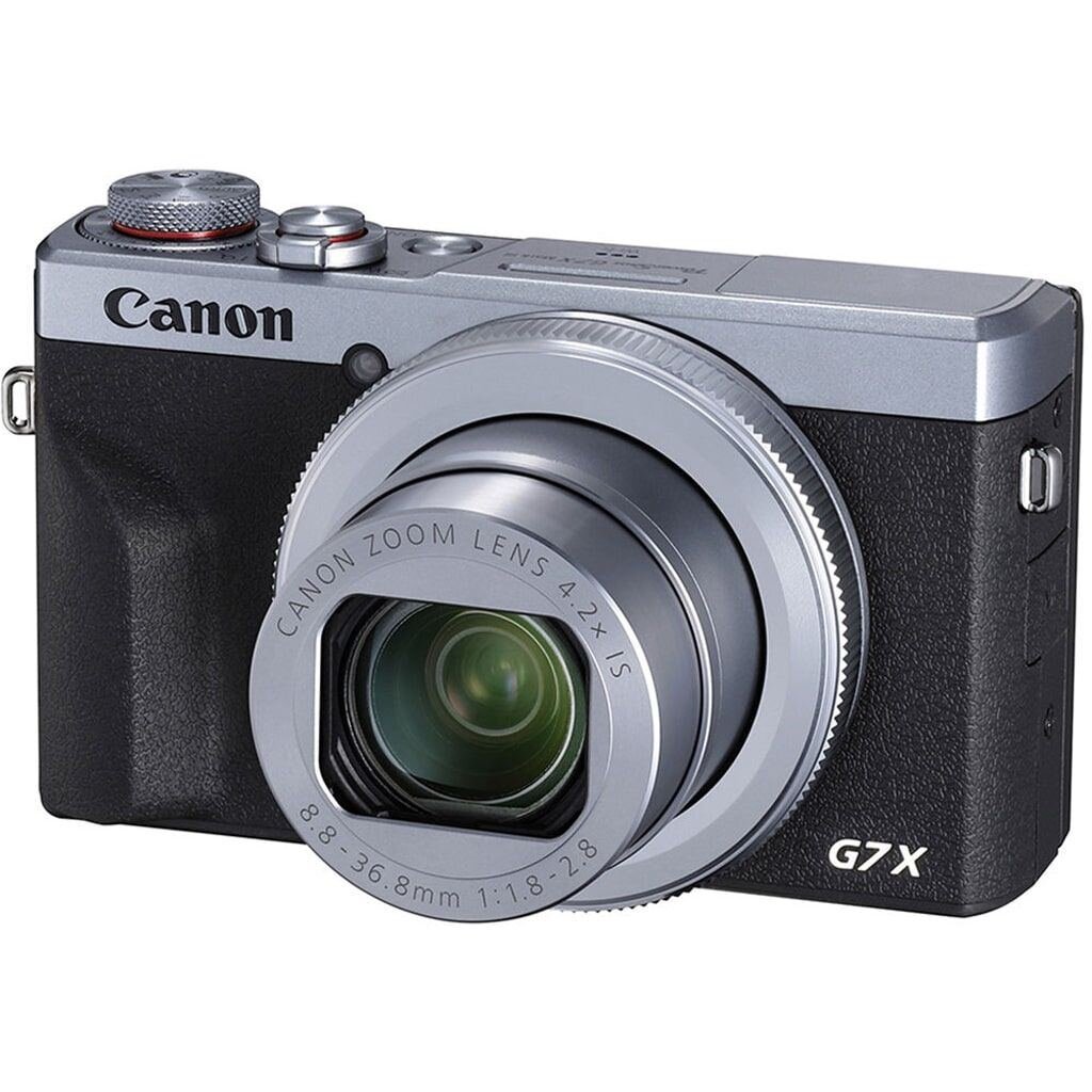 Canon PowerShot G7X Mark III silber Battery Kit + Zusatzakku