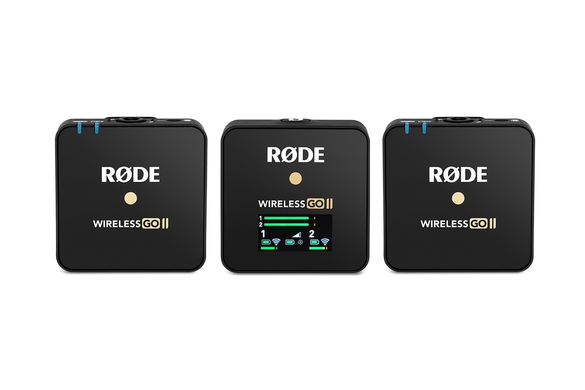 Rode Wireless GO II Digitales 2-Kanal Drahtlos-Mikrofonsystem