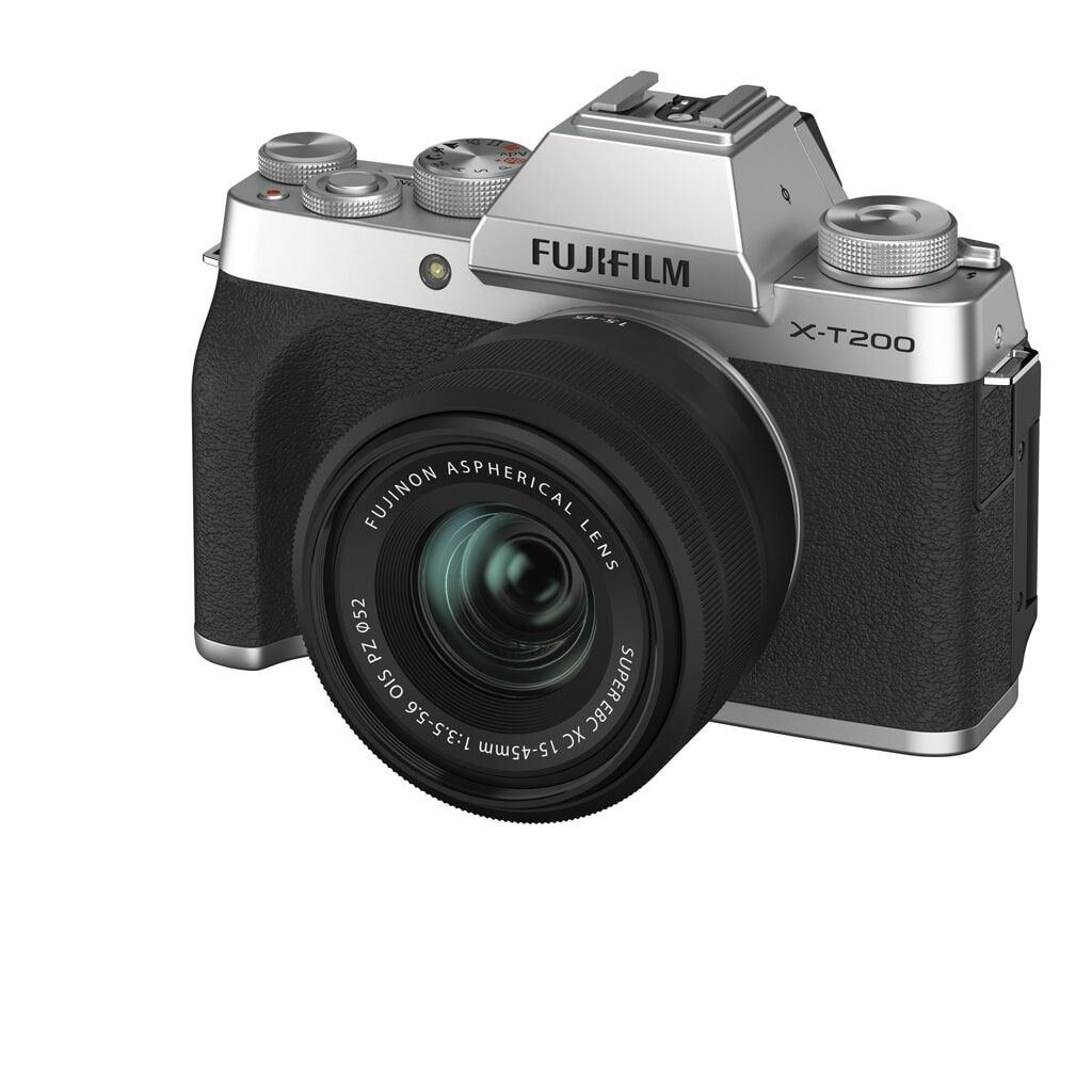Fujifilm X-T200 Silber inkl. XC 15-45mm 1:3,5-5,6 OIS PZ