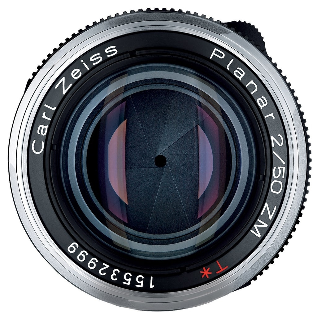 ZEISS Planar T* 50mm 1:2,0 ZM f. Leica M schwarz