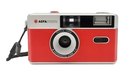 AgfaPhoto Analoge Foto Kamera 35mm rot