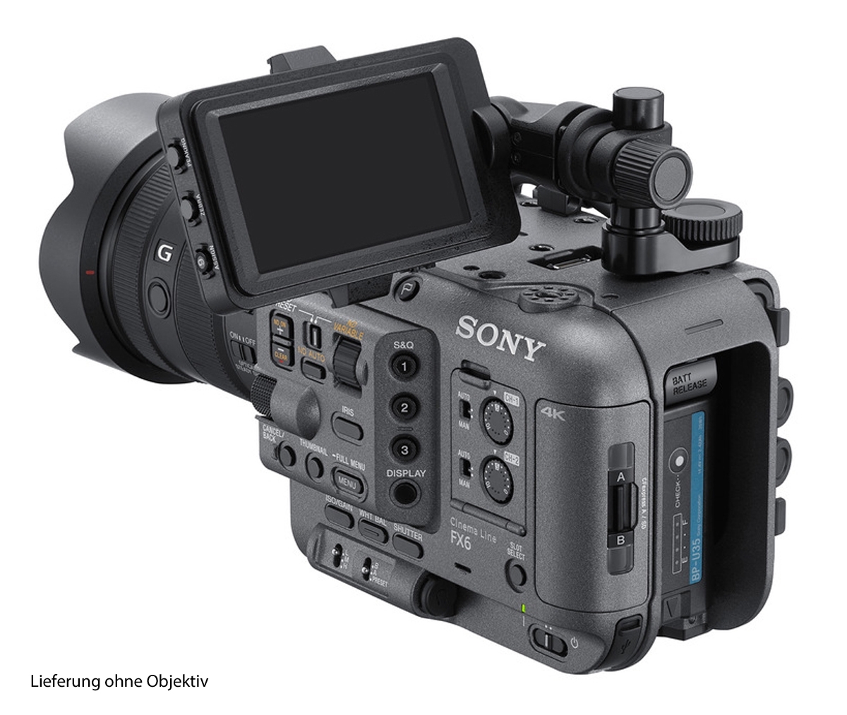 Sony ILME-FX6V Camcorder Body mit E-Mount System
