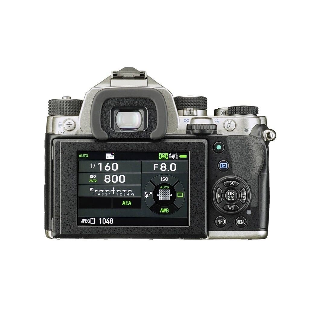 Pentax KP silber inkl. DA L 18-50mm 1:4-5,6 DC WR