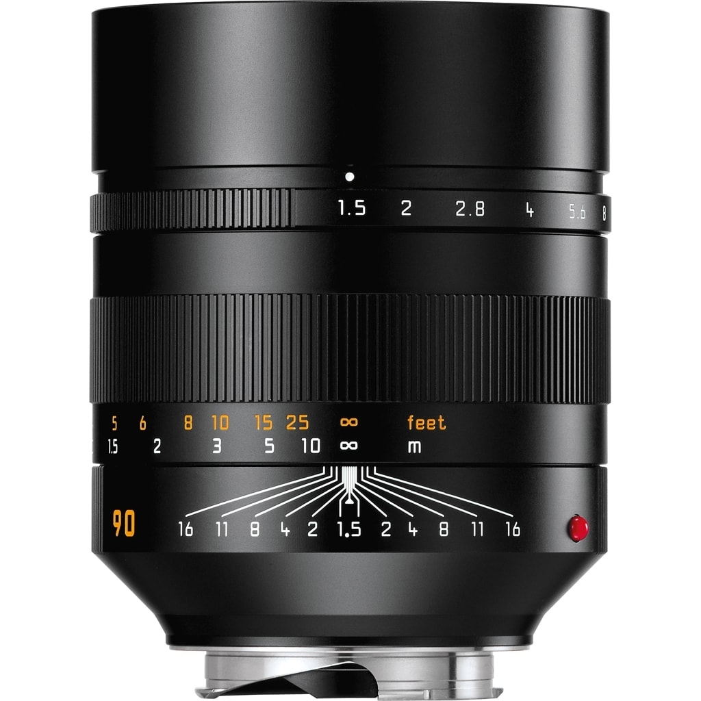LEICA SUMMILUX-M 1:1.5/90mm ASPH., schwarz eloxiert