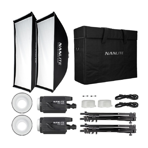 NANLITE FS-200 2Kit-S-LS Beleuchtungsset