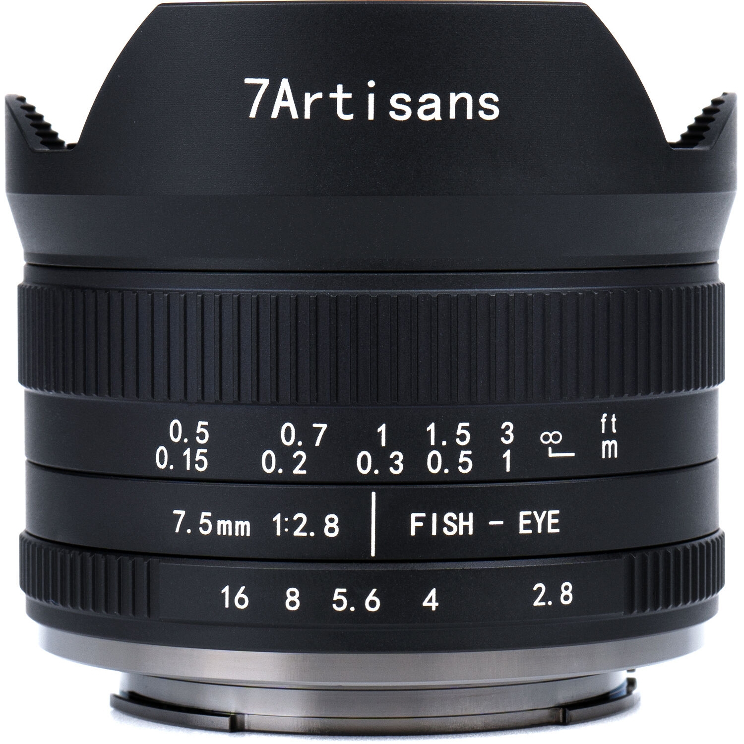 7Artisans 7,5mm 1:2,8 II Fisheye f. Sony E schwarz