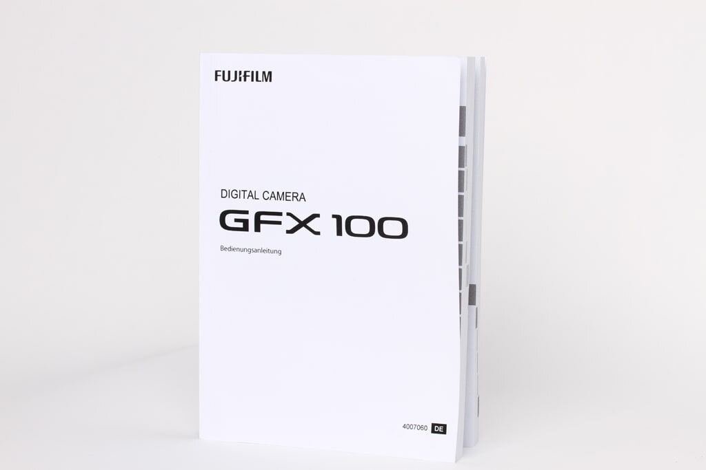 Bedienungsanleitung FUJIFILM GFX 100