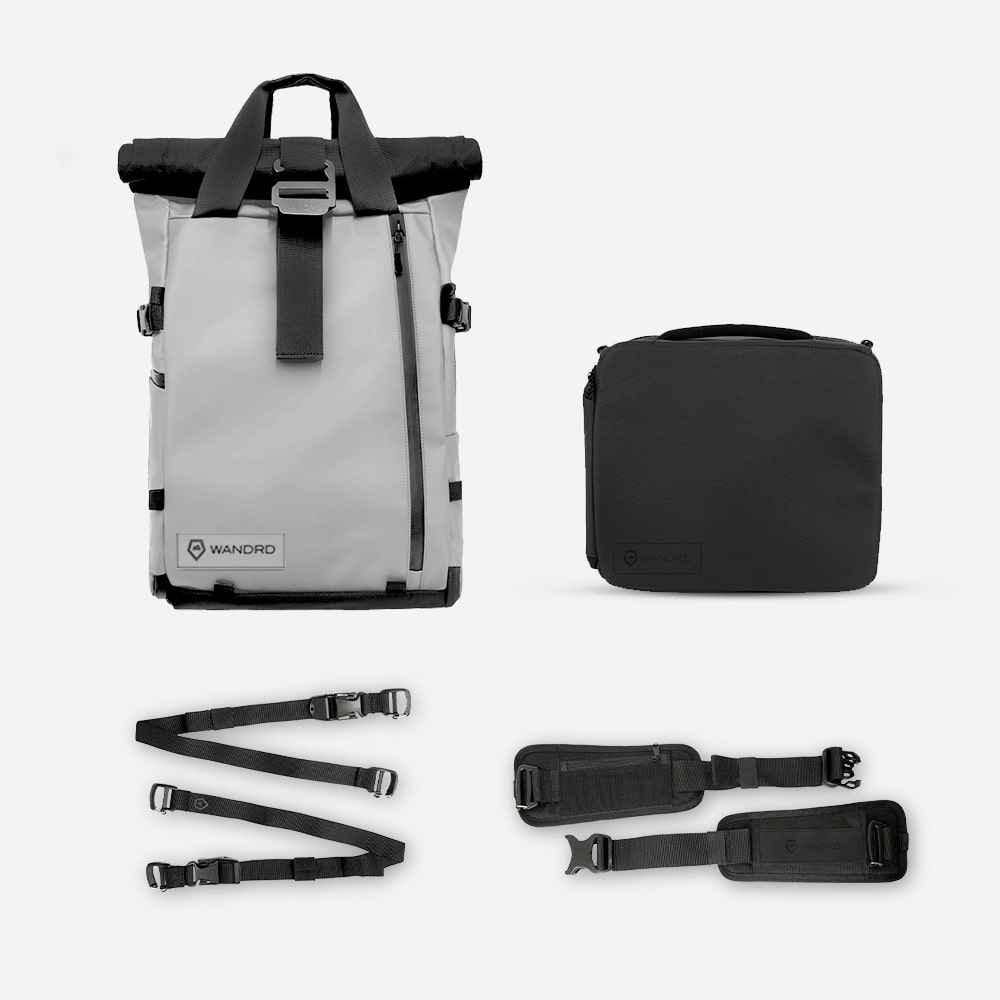 WANDRD THE PRVKE 31-Liter Pro Photography Bundle DisNet Grey V3
