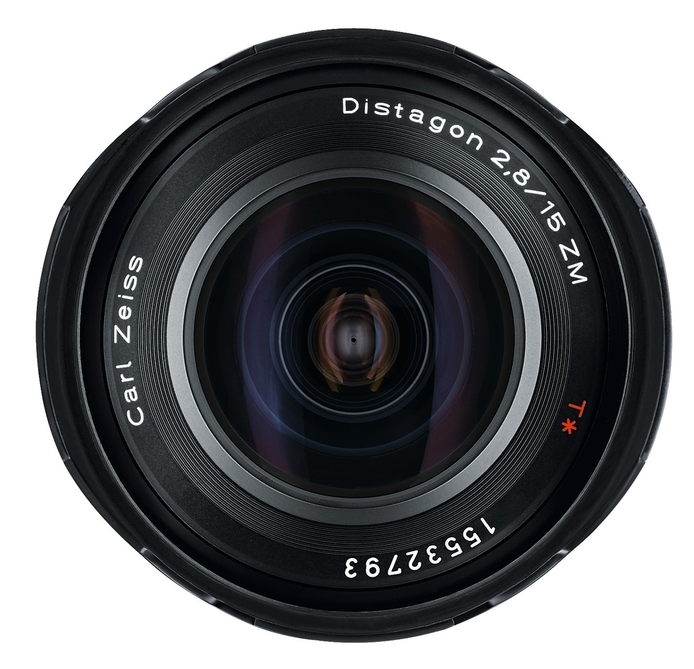 Zeiss Distagon T* 15mm 1:2,8 ZM f. Leica M schwarz ohne Centerfilter