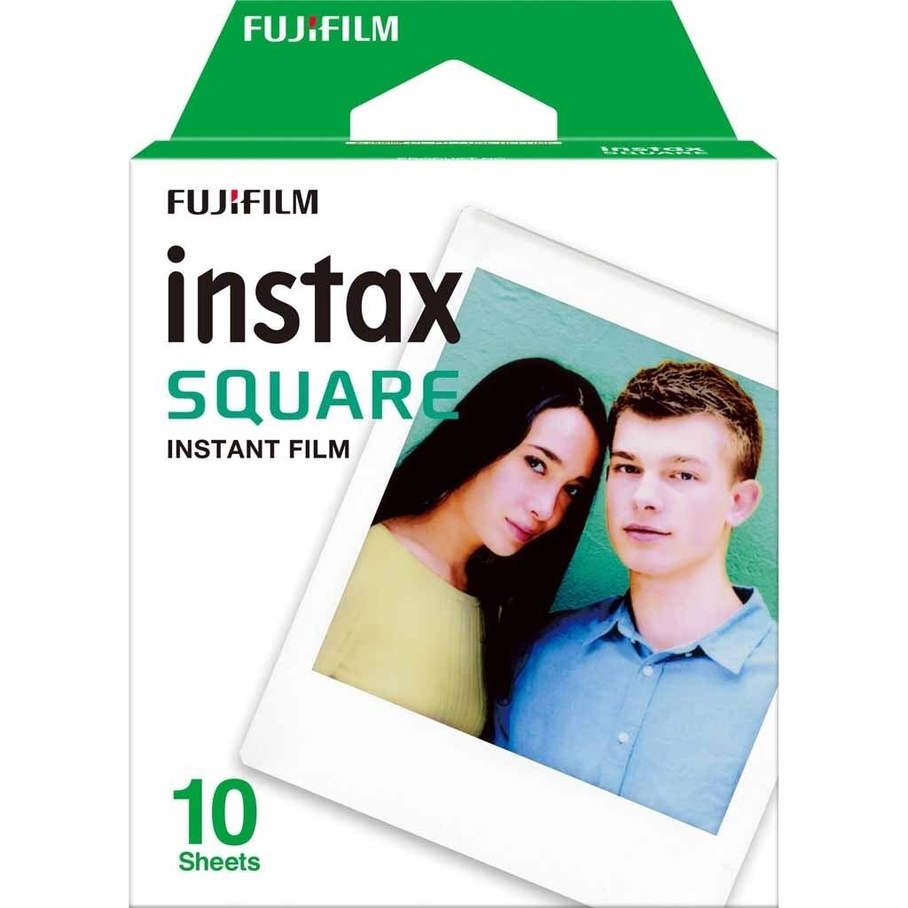 Fujifilm Instax Square Sofortbildfilm Monochrome für 10 Aufnahmen
