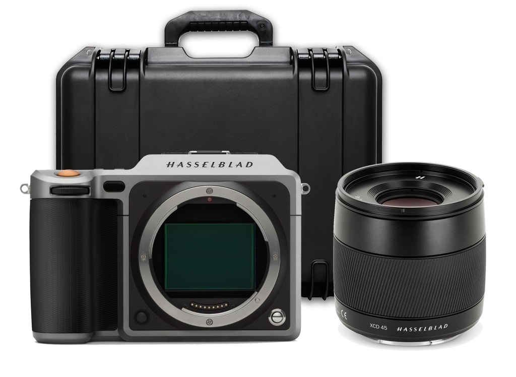 Hasselblad X1D-50c silber mit XCD 45mm 3,5 u. Pelican Case