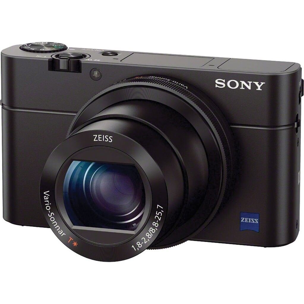 Sony DSC-RX100 III + Tasche LCS-RXG + AG-R2 Griffbefestigung