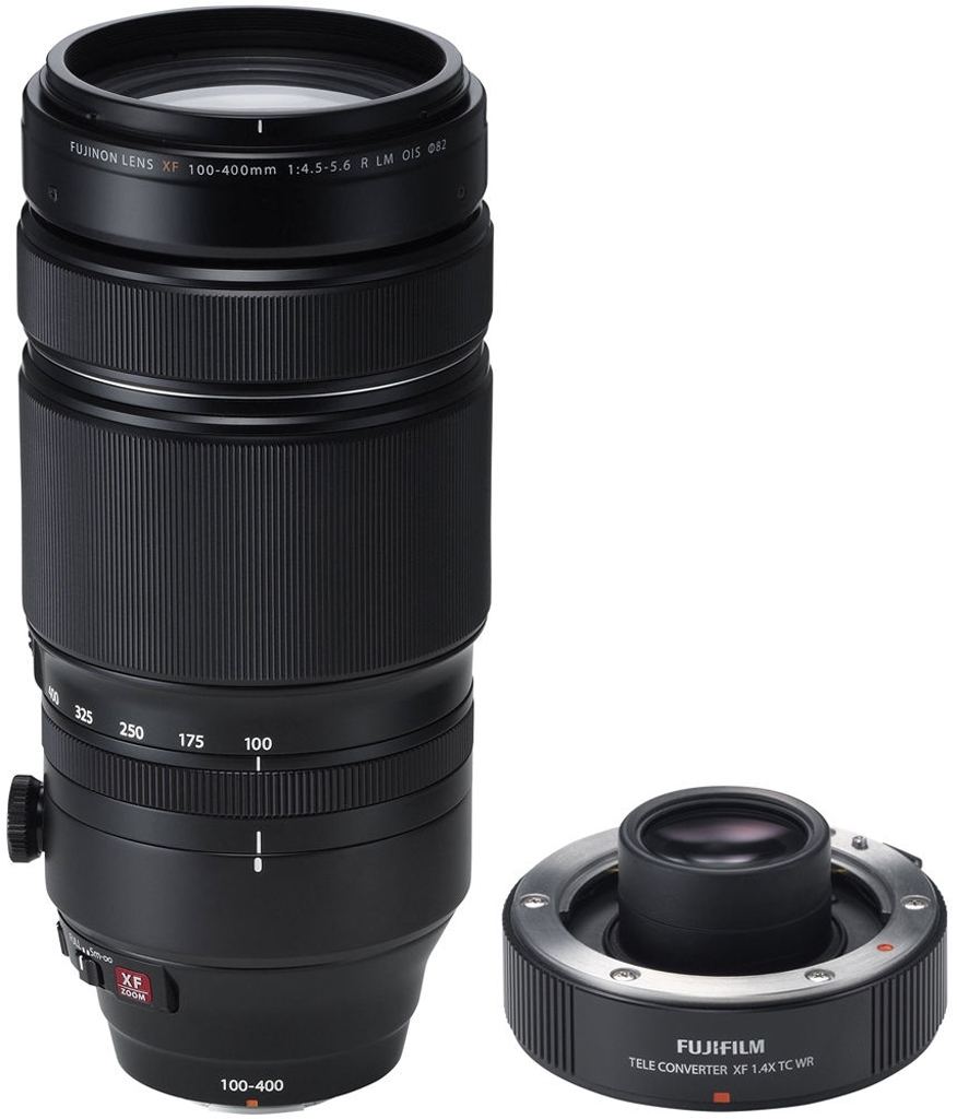 Fujifilm XF 100-400mm 1:4,5-5,6 R LM OIS WR + XF 1.4X TC WR Telekonverter