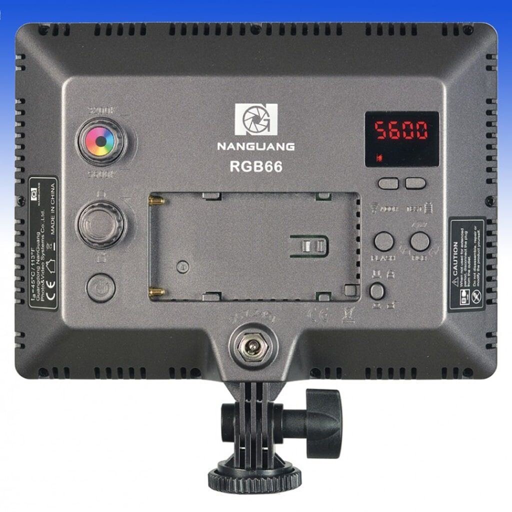 NanGuang LED Kameraleuchte RGB66
