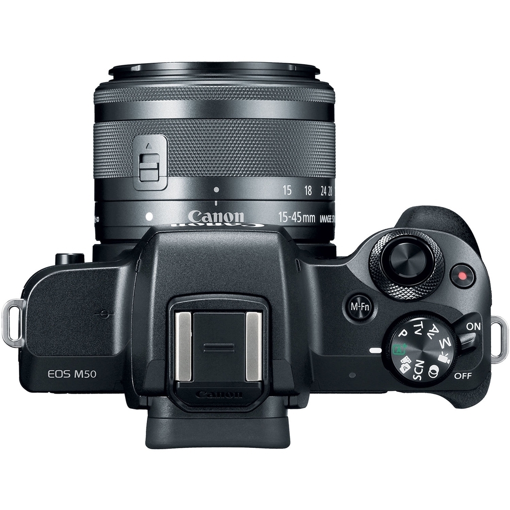 Canon EOS M50 II schwarz inkl. EF-M 15-45 1:3.5-6.3 IS STM Special Kit