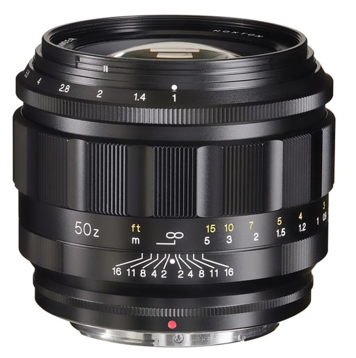 Voigtländer 50mm 1:1 Nokton asphärisch schwarz für Nikon Z-Mount