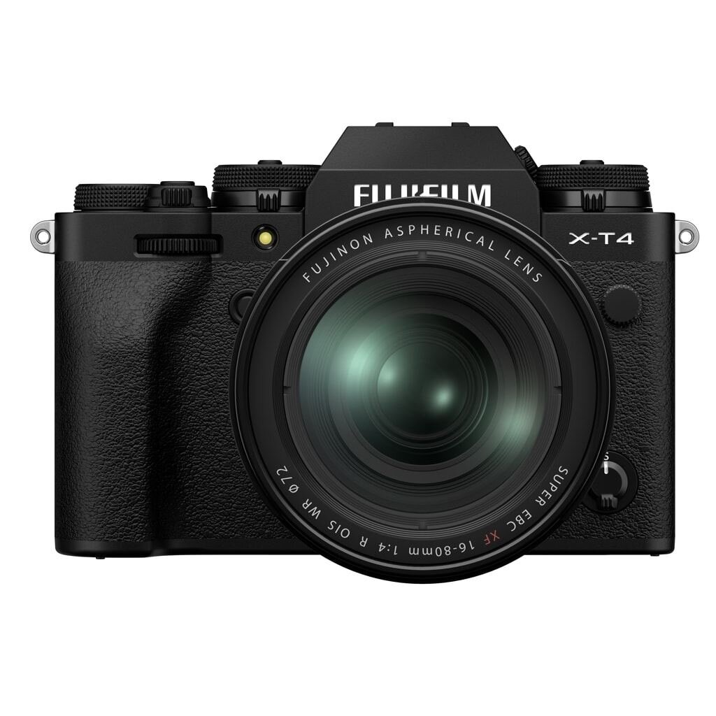 Fujifilm X-T4 schwarz inkl. XF 16-80mm 1:4 R OIS WR