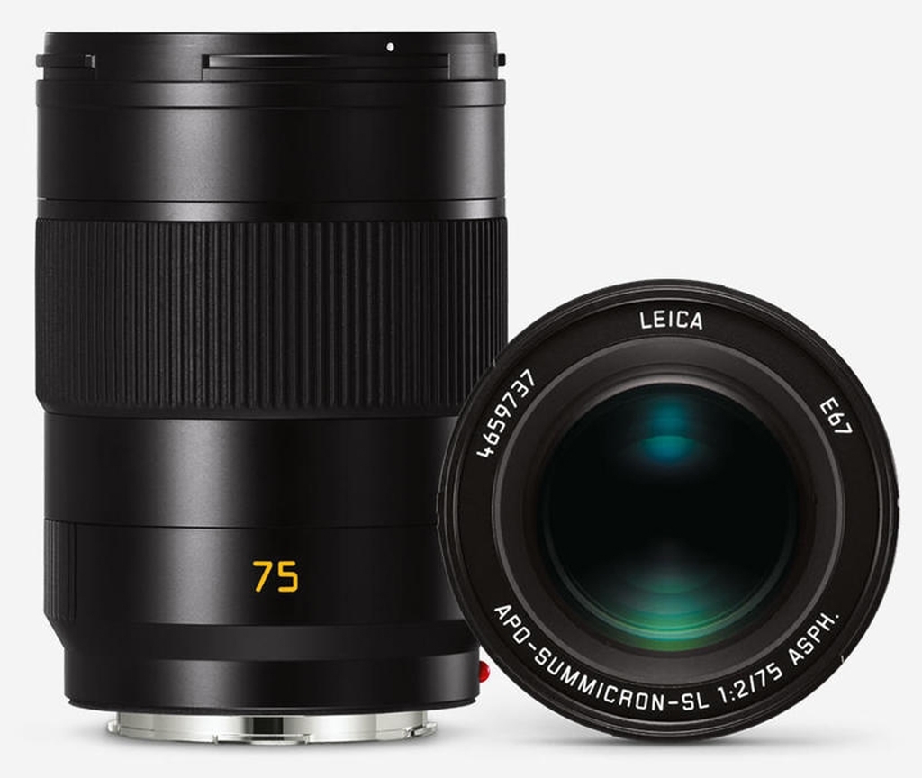 LEICA APO-SUMMICRON-SL 75mm 1:2 ASPH. schwarz eloxiert