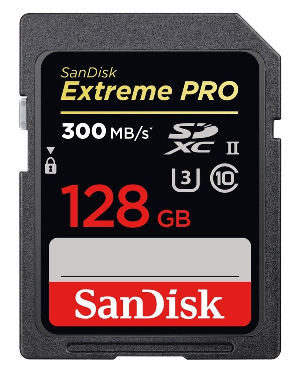 SanDisk Extreme Pro SDXC 128GB UHS-2 300MB/s V90