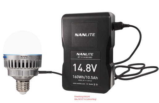 NANLITE Pavo Bulb 10C 4er Kit RGBWWc Farb-Effektleuchten