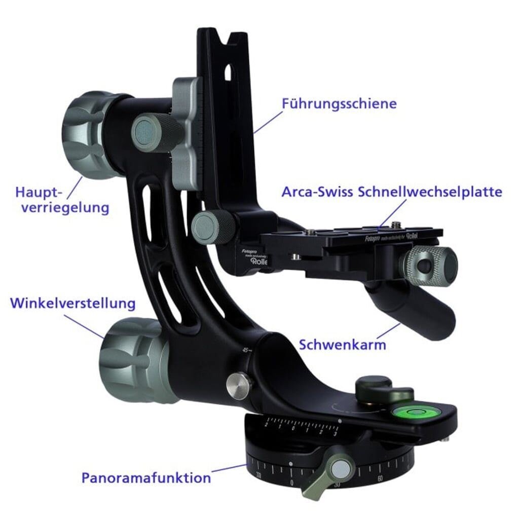 Rollei Stativ Lion Rock mit Gimbal M Carbon Set B-Ware