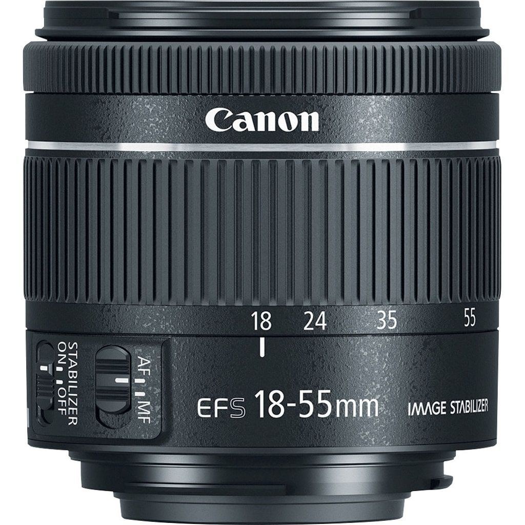 Canon EF-S 18-55mm 1:4-5,6 IS STM aus Set