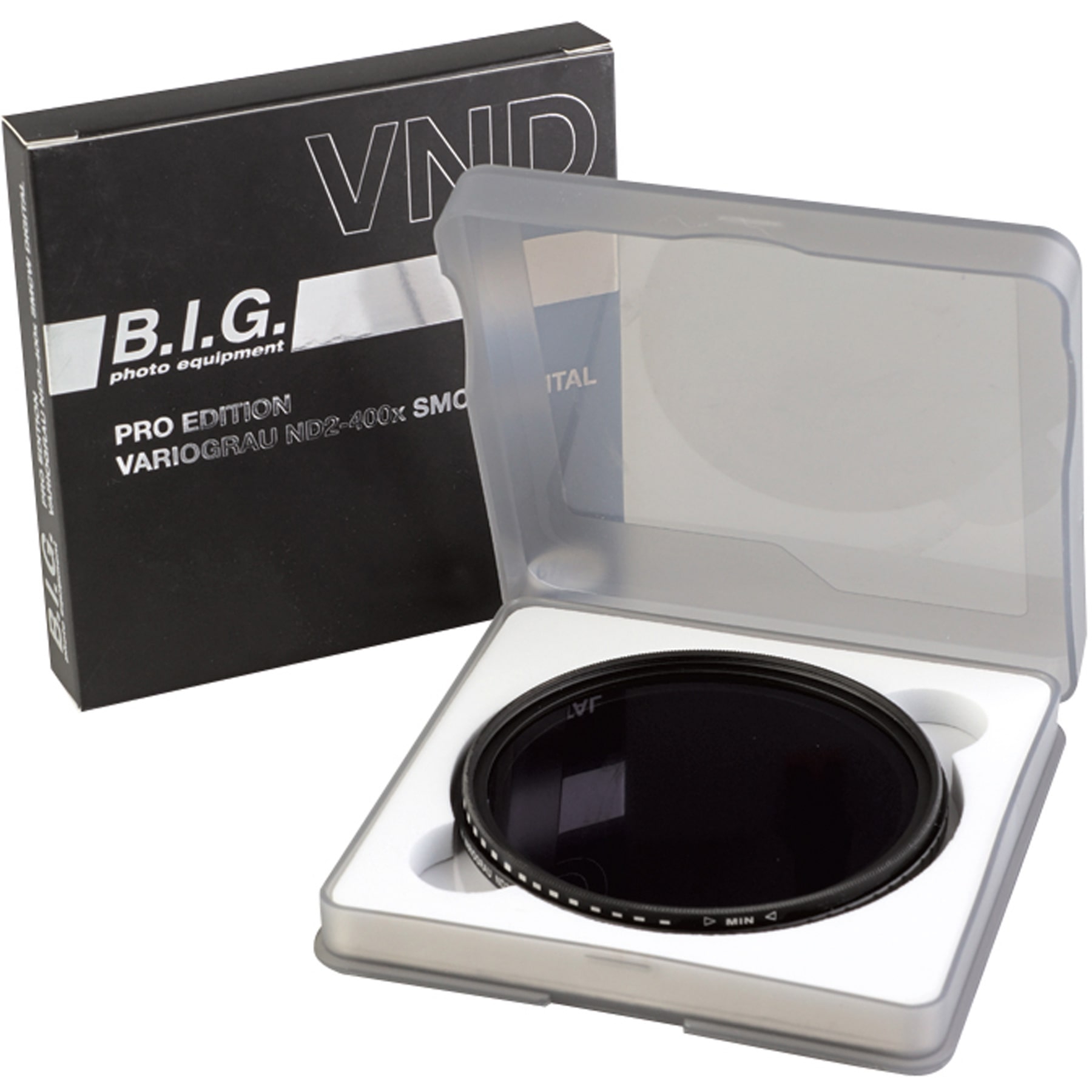 B.I.G. Pro Edition Vario Graufilter ND2-400X 52mm