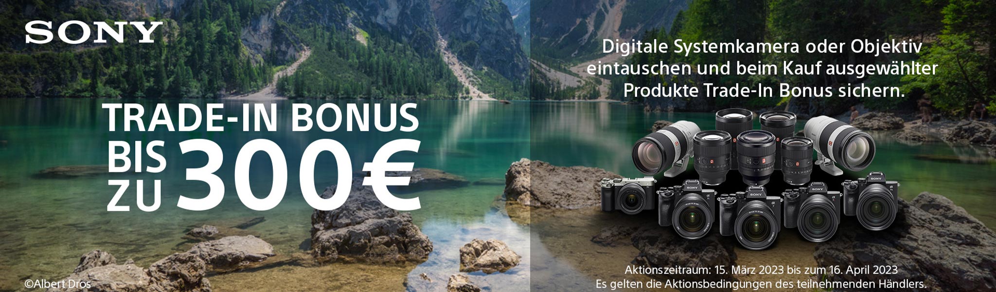 SONY TRADE-IN AKTION: 15.03.2023 - 16.04.2023