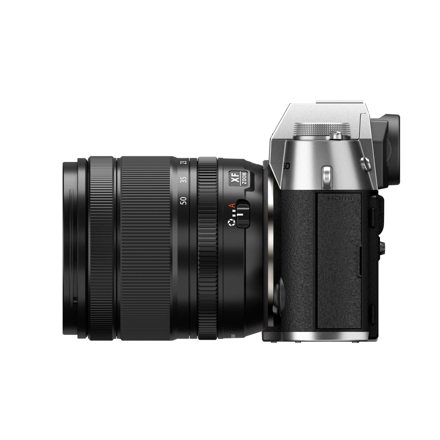 Fujifilm X-T50 silber + XF 16-50mm 1:2,8-4,8 R LM WR