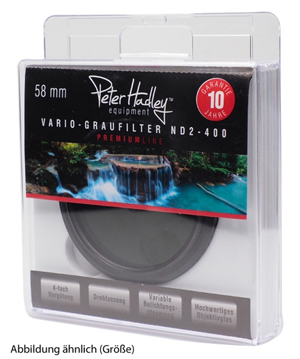 Peter Hadley Vario Graufilter ND2-400 72mm 4-fach vergütet
