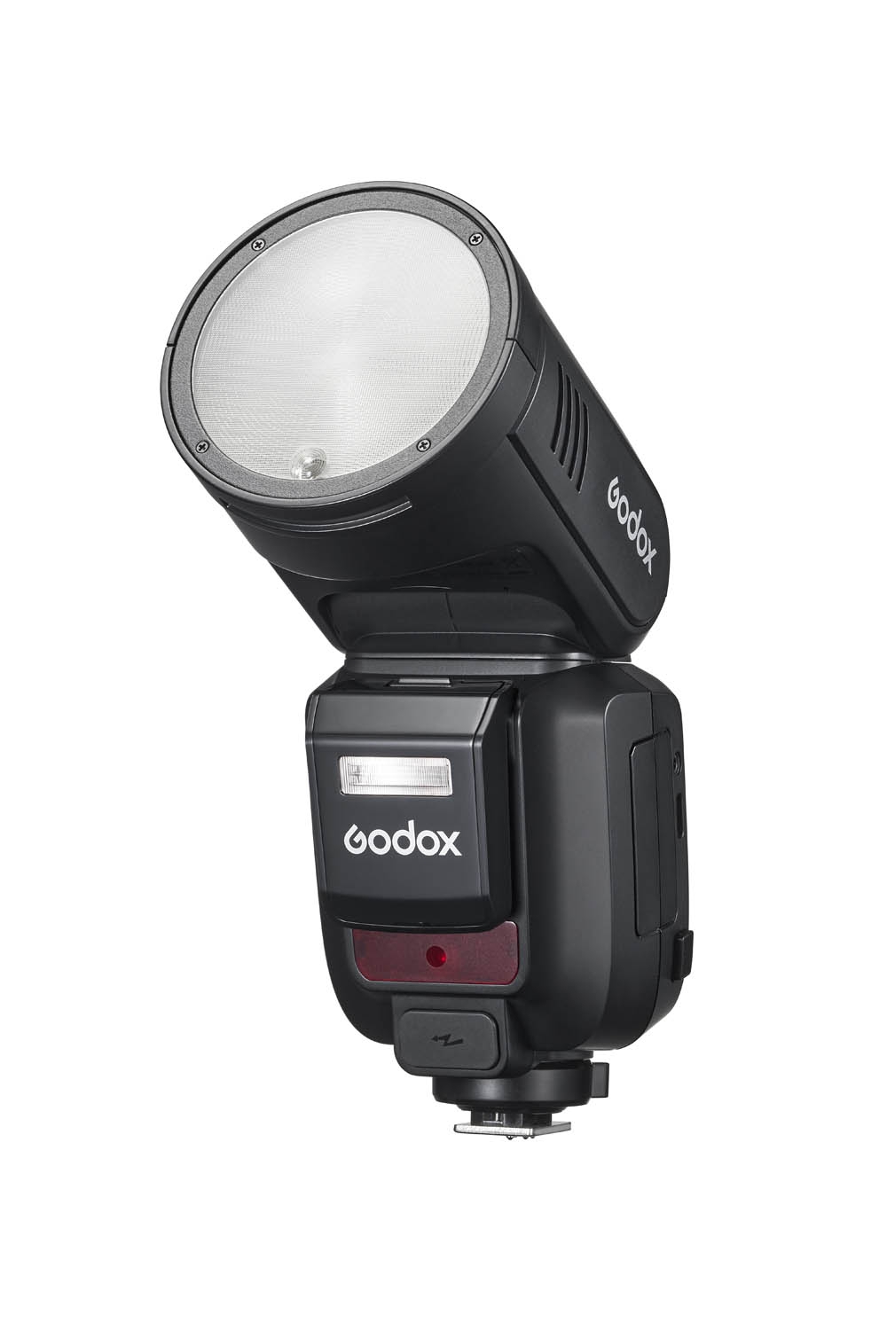 Godox V100 F Rundblitzgerät mit Akku für Fujifilm