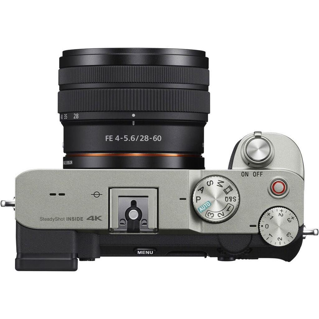Sony Alpha 7C (ILCE7CLS) silber inkl. FE 28-60mm 1:4-5,6