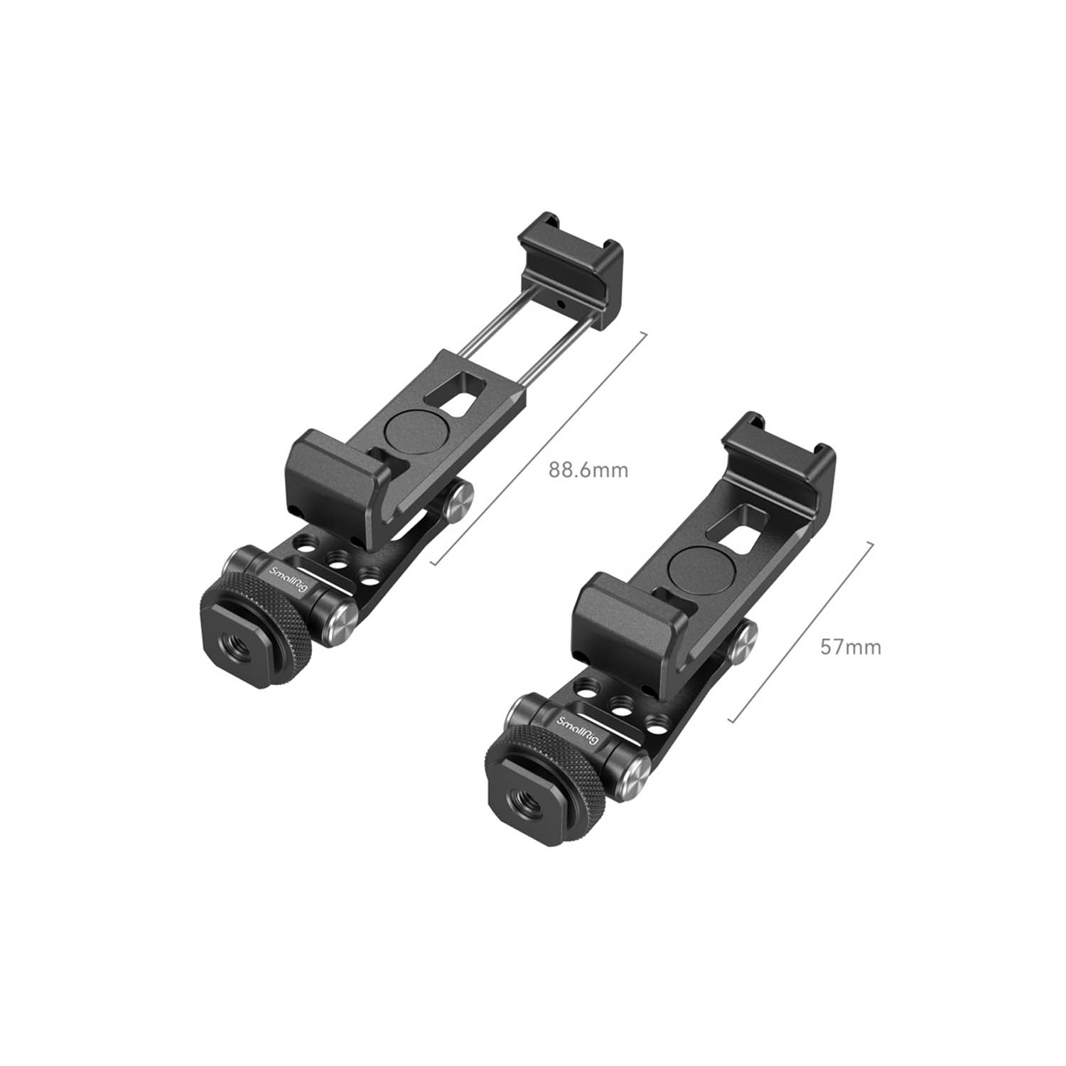 SmallRig 4382 Metal Phone Holder mit Cold Shoe Mount