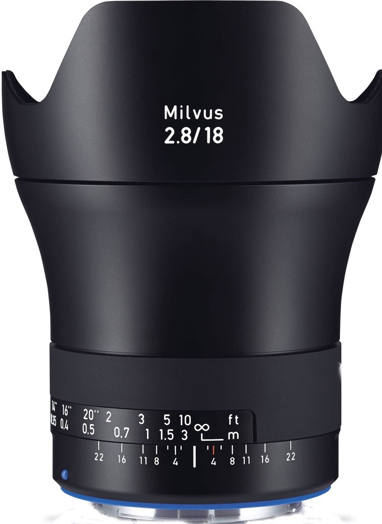 Zeiss Milvus 18mm 1:2,8 ZF.2 f. Nikon