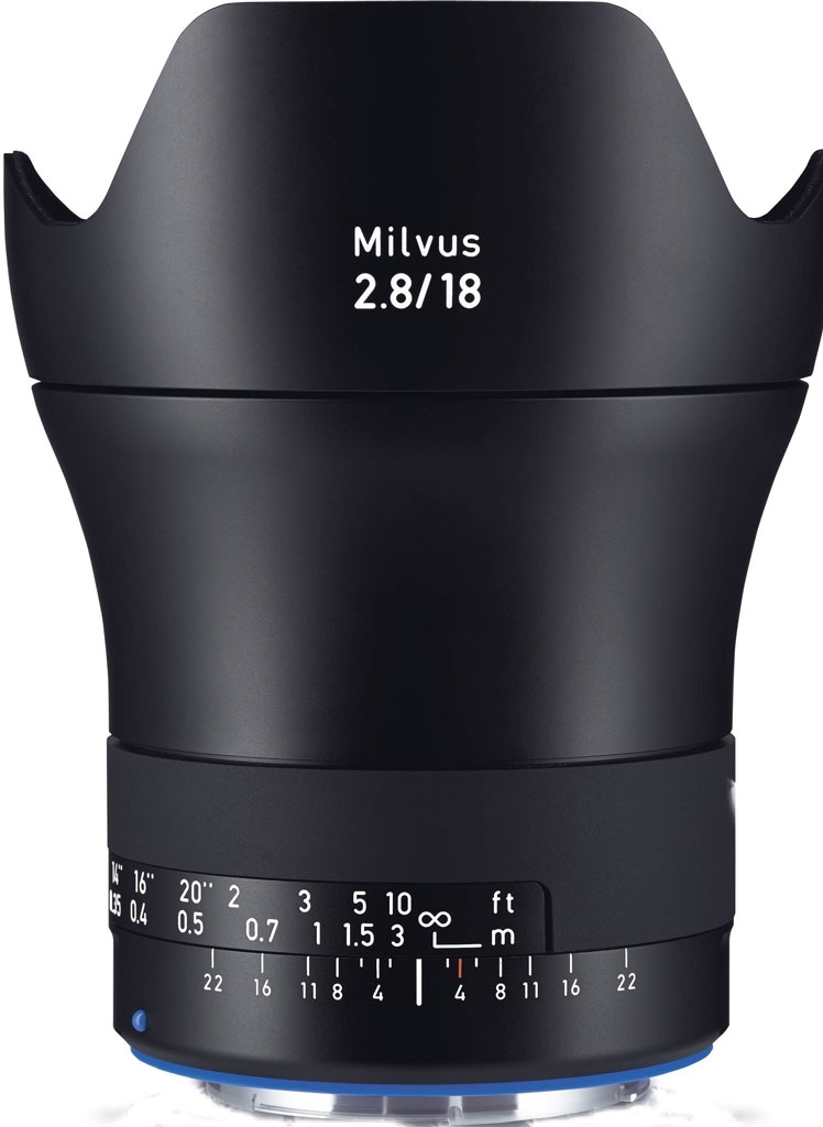ZEISS Milvus 18mm 1:2,8 ZE f. Canon EOS