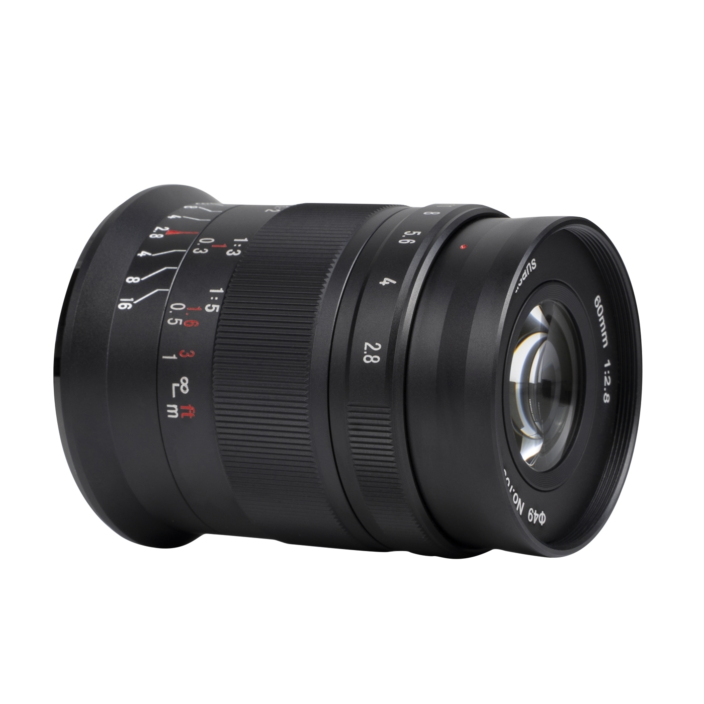 7Artisans 60mm 1:2,8 II Macro für Sony E schwarz