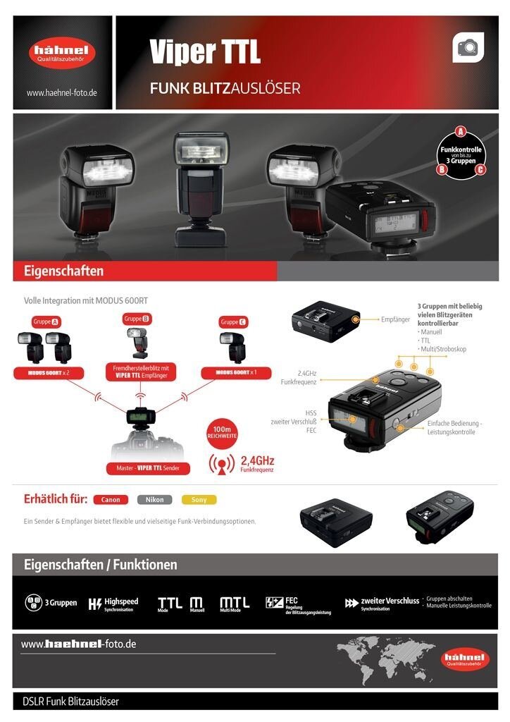 Hähnel Viper TTL für Canon